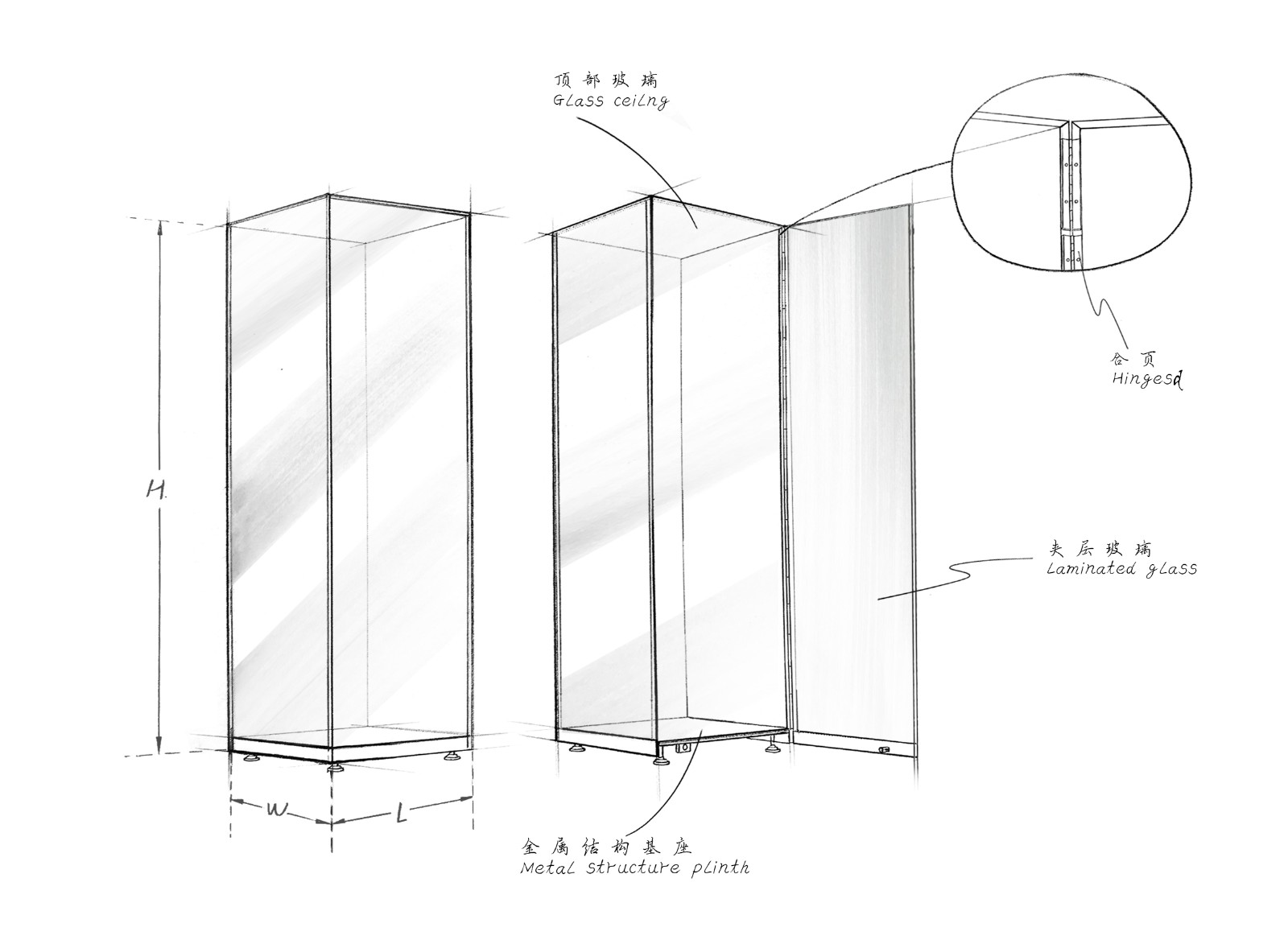 全景獨(dú)立柜